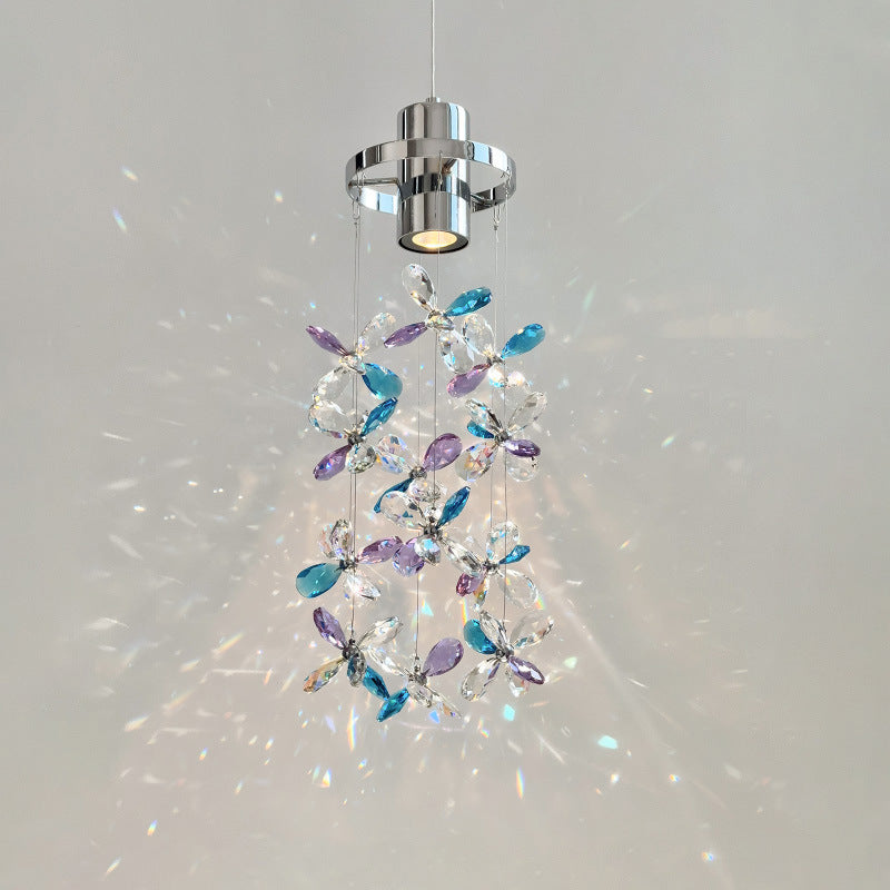 French Style Crystal Pendant Light