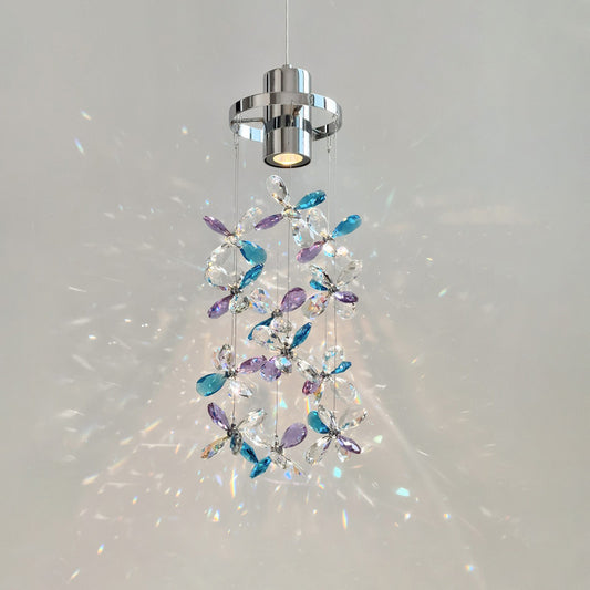 French Style Crystal Pendant Light