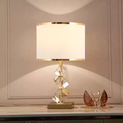 Crystal Base Elegant Table Lamp