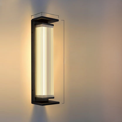Outdoor Waterproof Block Wall Lamp