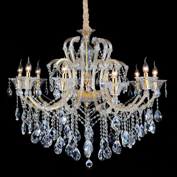 European Crystal Luxury Chandelier For Living Room