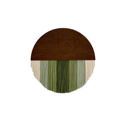 Hand Woven Round Wall Tapestry Nordic Decor