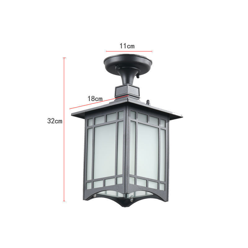 Chinese Style Outdoor Garden Pendant Light