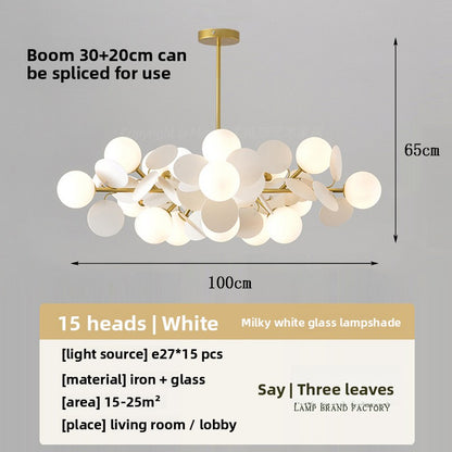 Modern Creative Flower Branch Ceiling Lighting