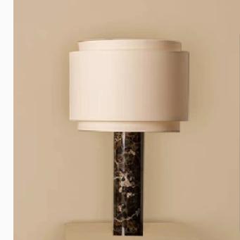 Marble Finish Table Lamp