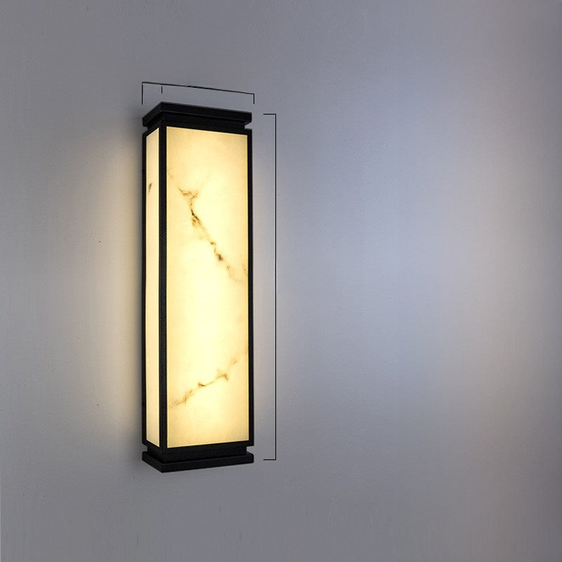Outdoor Waterproof Block Wall Lamp