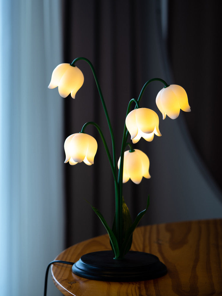 Lily of the Valley Table Lamp