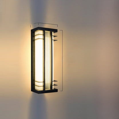 Outdoor Waterproof Block Wall Lamp