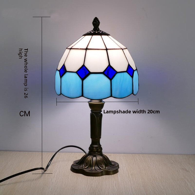 Tiffany Stained Glass Table Lamp