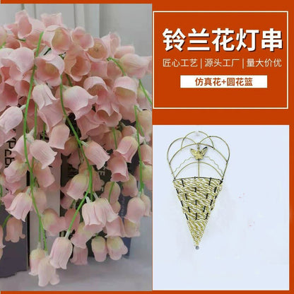 String Room Simulation Flower Decorative Lights Night Lights Proposal Valentine's Day Atmosphere Lights