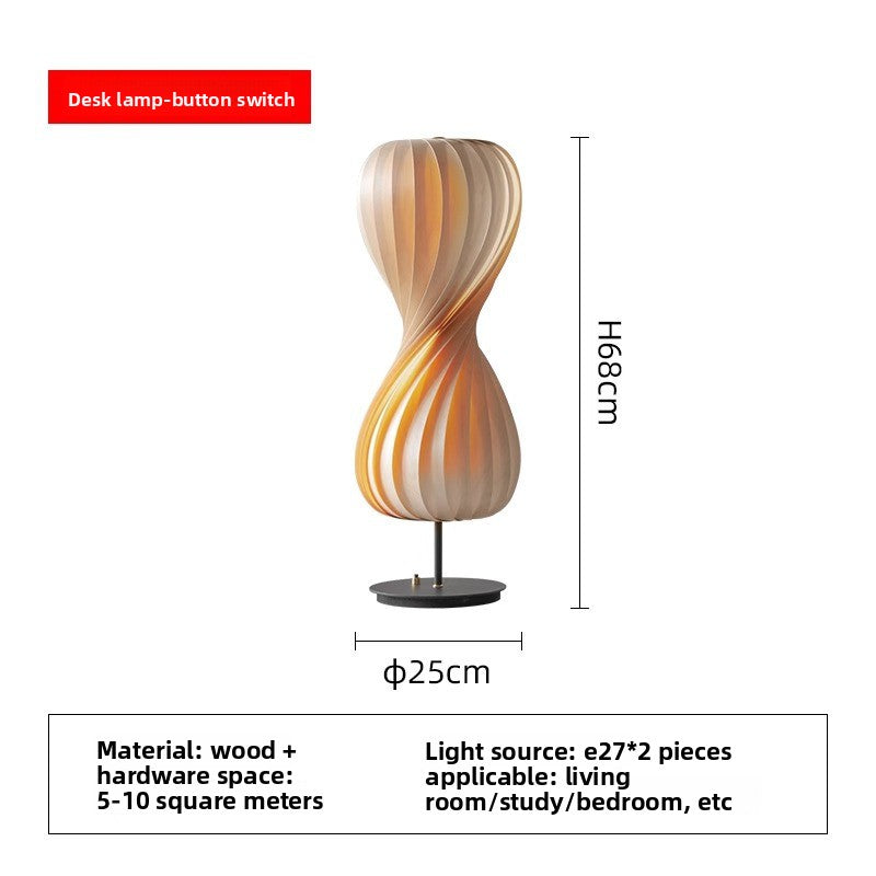 Mushroom Shape Floor Table Lamp For Bedroom And Living Room