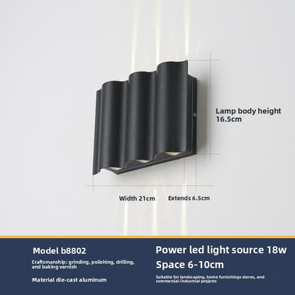 Aluminum Waterproof Outdoor Wall Light