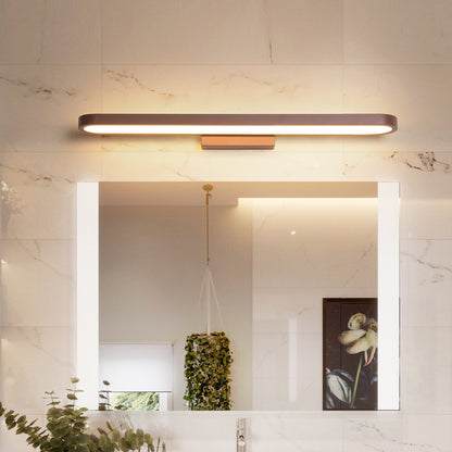 Minimalist Mirror Front Light with Adjustable Illumination