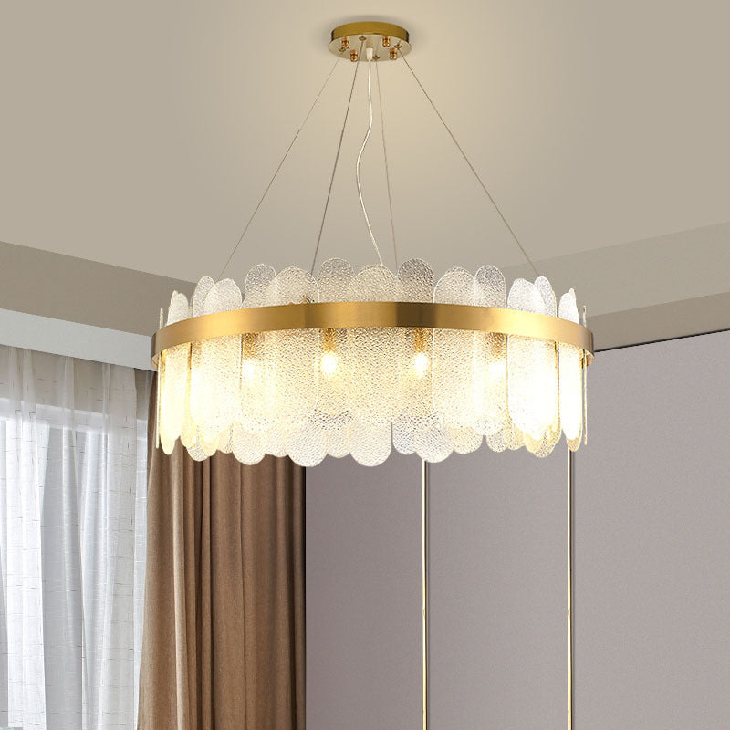 Minimalist Glass Chandelier