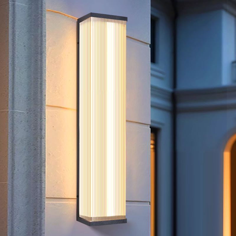 Outdoor Waterproof Block Wall Lamp
