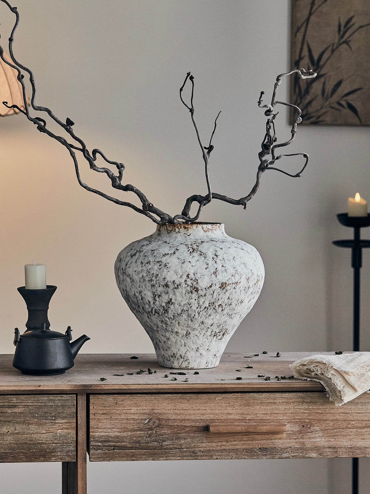 Zen-Style Ceramic Vase for Home Decor