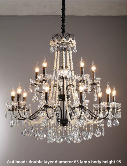 Mid-Century Retro Suspended Chandelier