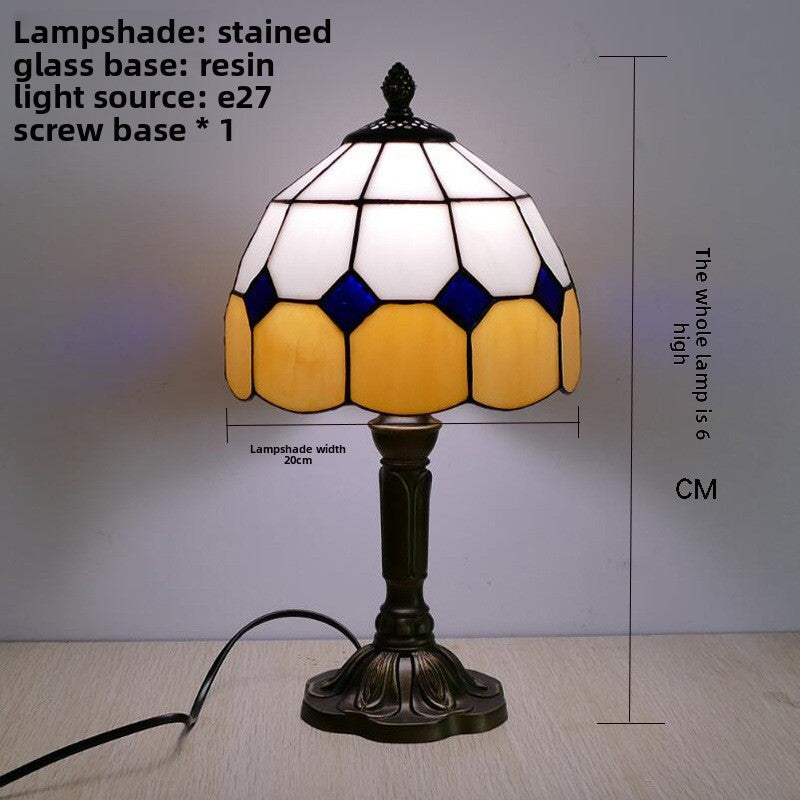 Tiffany Stained Glass Table Lamp