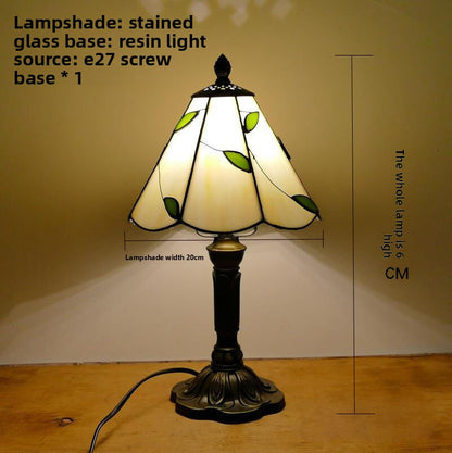 Tiffany Stained Glass Table Lamp