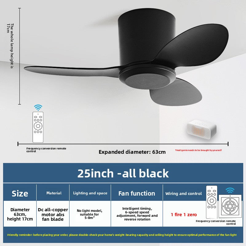 Minimalist Style Smart Ceiling Fan