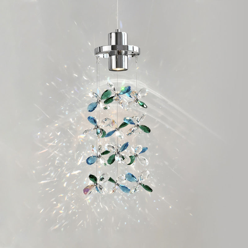 French Style Crystal Pendant Light