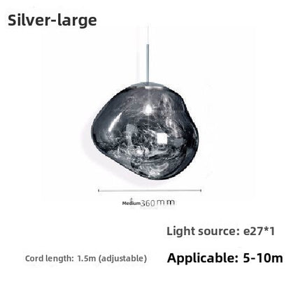 Glass Asymmetric Ceiling Lights
