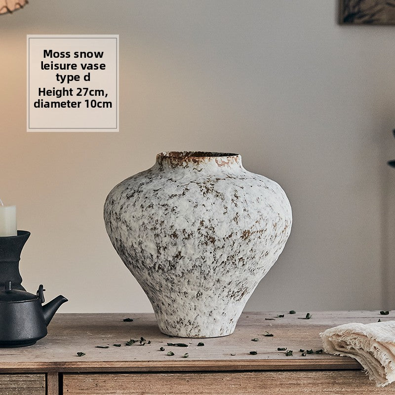 Zen-Style Ceramic Vase for Home Decor