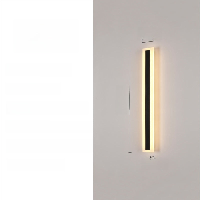 Modern LED Wall Light Bar Outdoor ? Minimalist Ambient Lighting Fixture