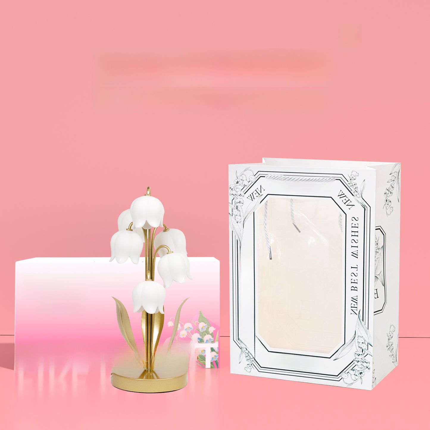 Lily of the Valley Table Lamp