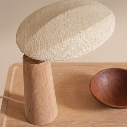Minimalist Bamboo Table Lamp