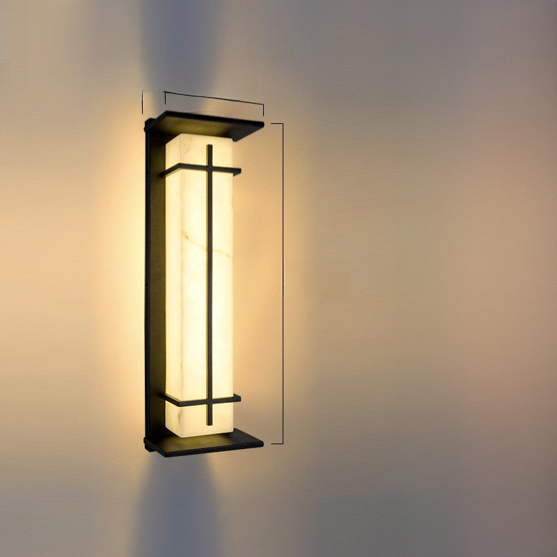 Outdoor Waterproof Block Wall Lamp