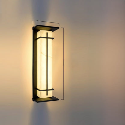 Outdoor Waterproof Block Wall Lamp