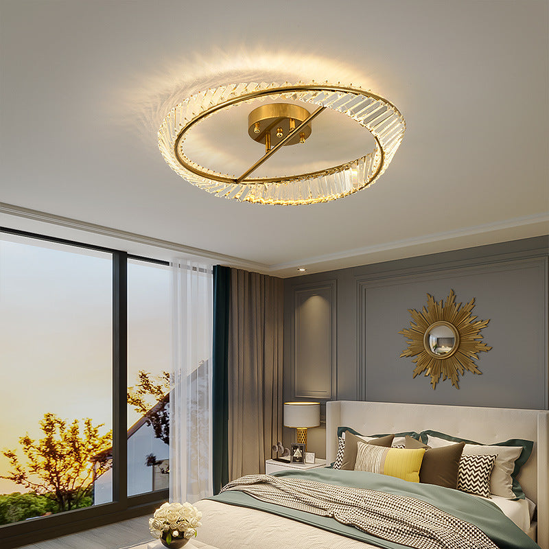 Stainless Steel Crystal Chandelier