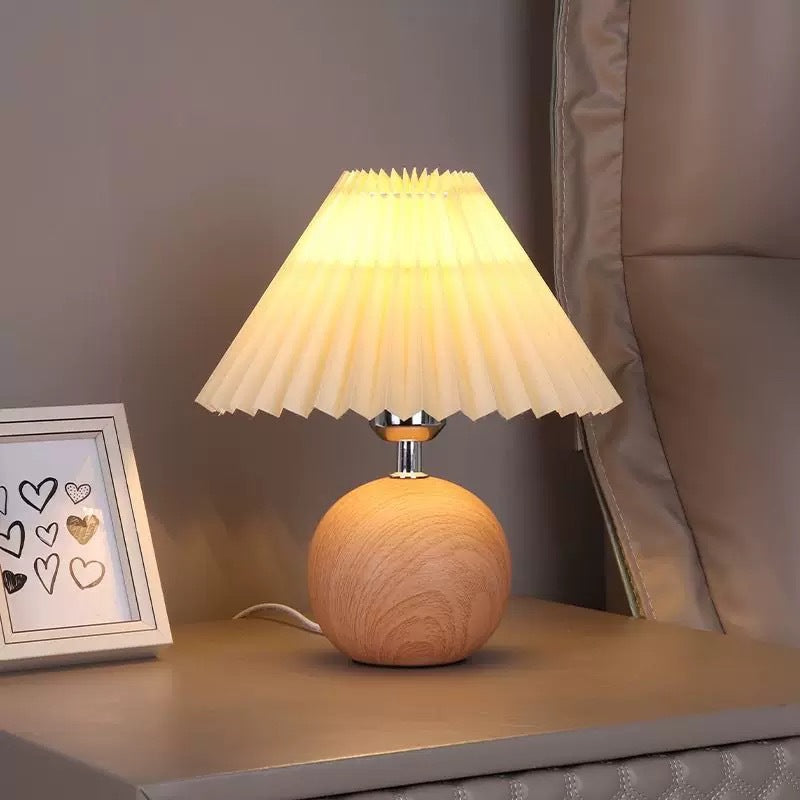 Nordic Ceramic Bedside Table Lamp with Remote Control