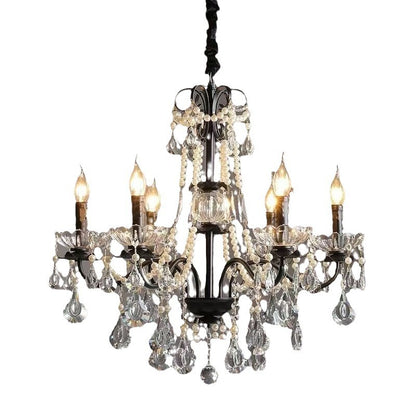 Mid-Century Retro Suspended Chandelier