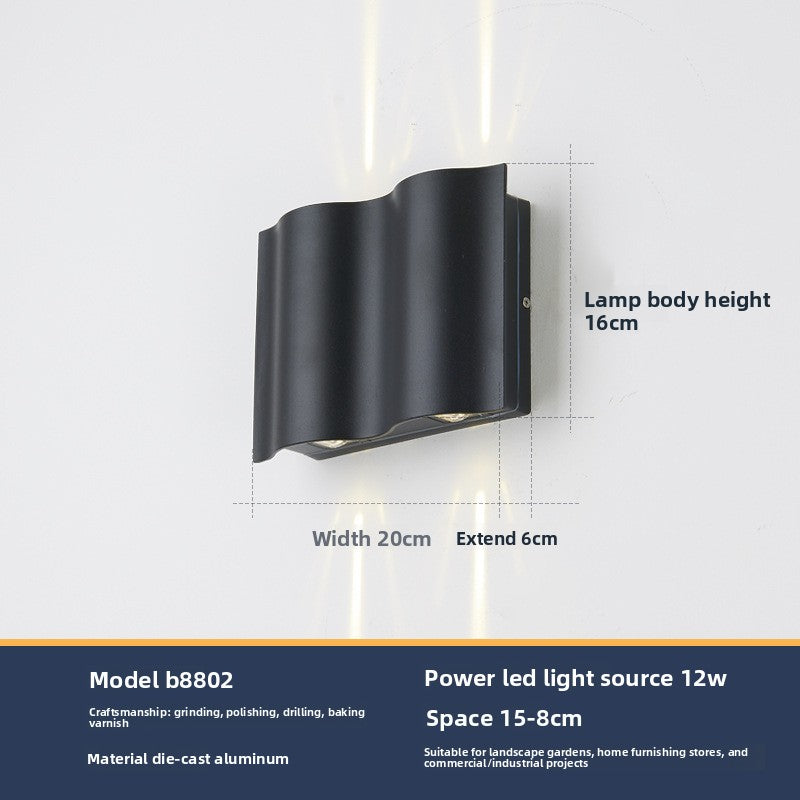 Aluminum Waterproof Outdoor Wall Light