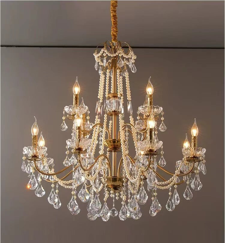 Mid-Century Retro Suspended Chandelier