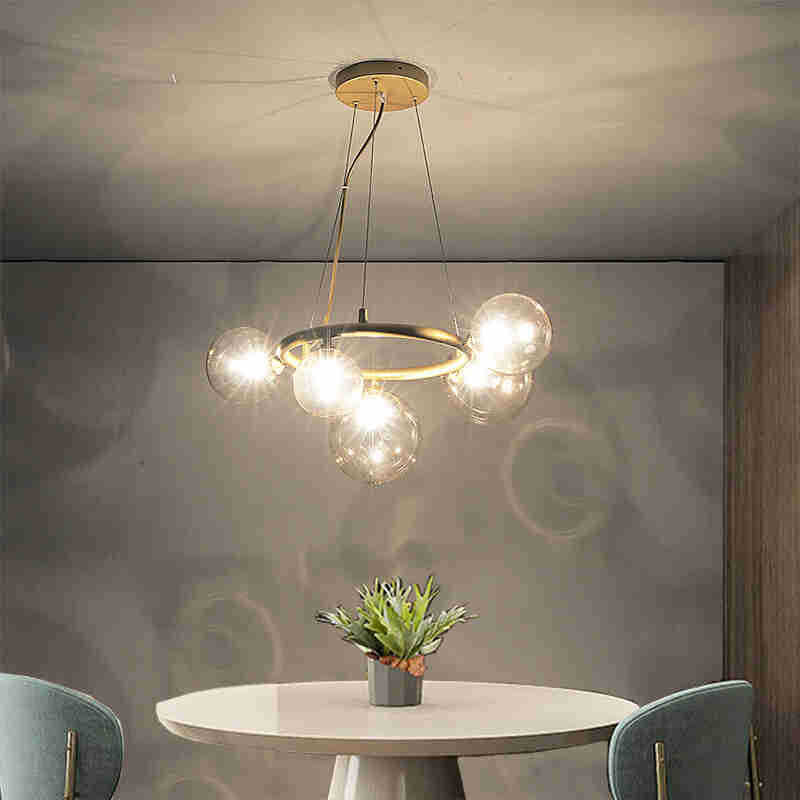 Modern Glass LED Chandelier Lighting