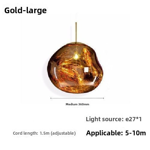 Glass Asymmetric Ceiling Lights