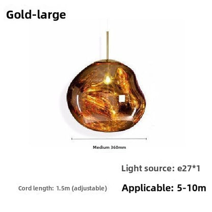 Glass Asymmetric Ceiling Lights