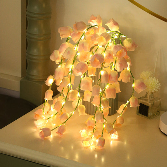 String Room Simulation Flower Decorative Lights Night Lights Proposal Valentine's Day Atmosphere Lights