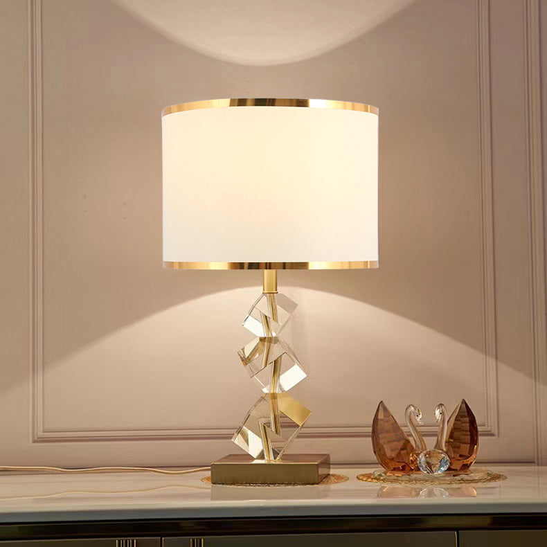 Crystal Base Elegant Table Lamp