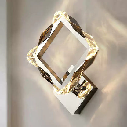 Crystal Wall Lamp Symmetric