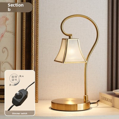 Retro Glass Wax Melting Lamp with Timer