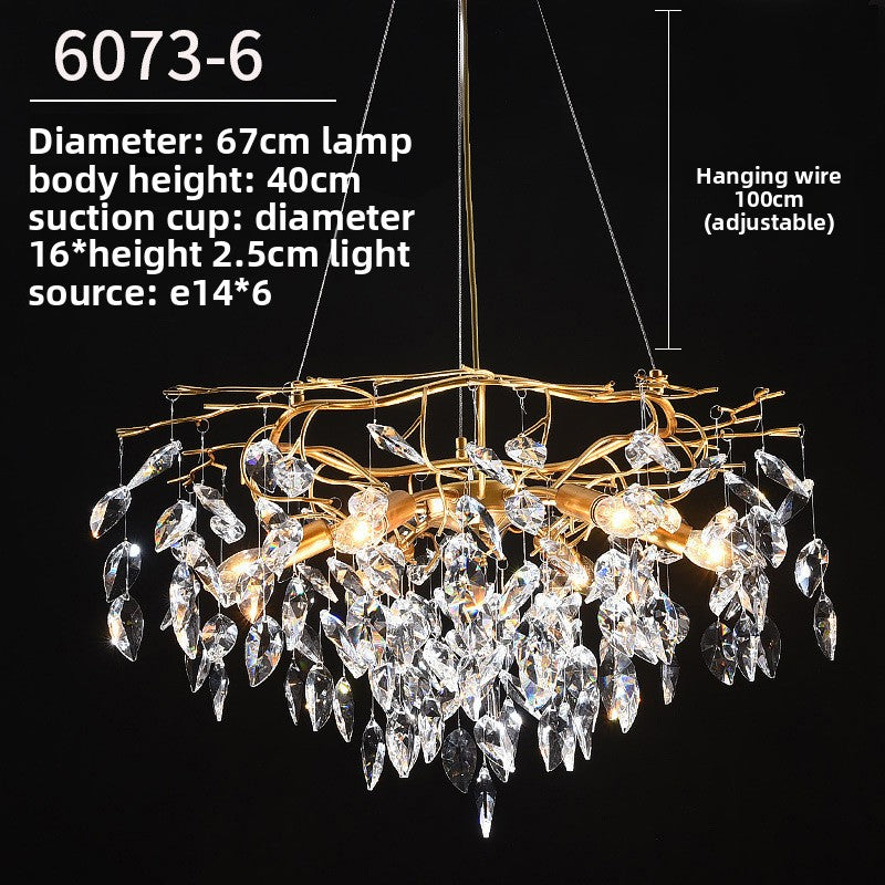 Elegant Crystal Chandelier for Home