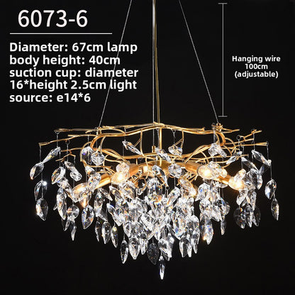 Elegant Crystal Chandelier for Home