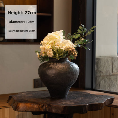 Zen-Style Ceramic Vase for Home Decor