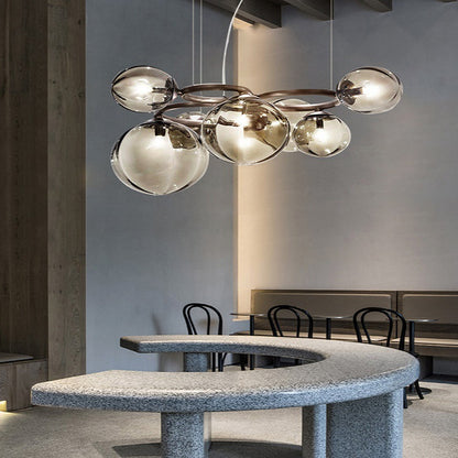Modern Glass LED Chandelier Lighting
