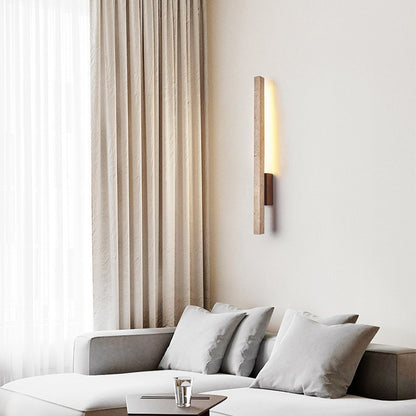 Japanese Style Stone Texture Wall Lamp