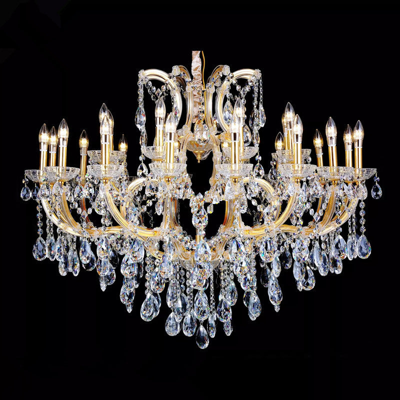 European Crystal Luxury Chandelier For Living Room